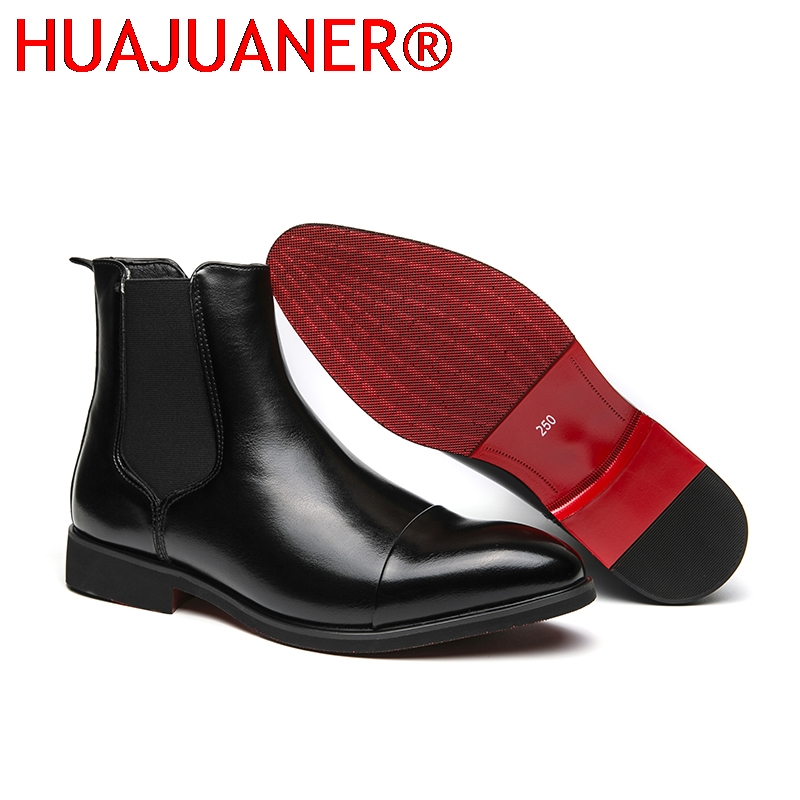 Men'S Shoes Hugo Boss - British Style Men's Black Chelsea Boots