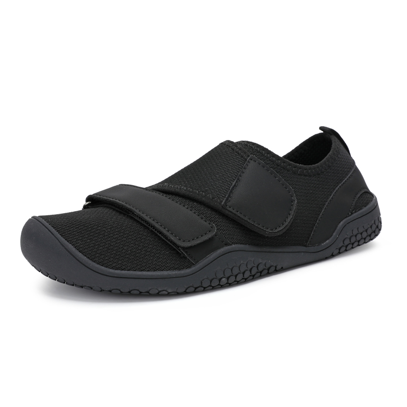 Men'S Shoes With Velcro - Men Women Wide Toe Breathable Mesh