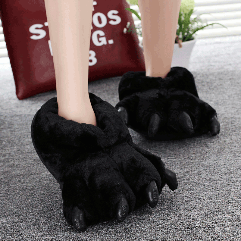 Men'S Shoes To Women'S Size - Size 35-43 Đen Động Vật Paw