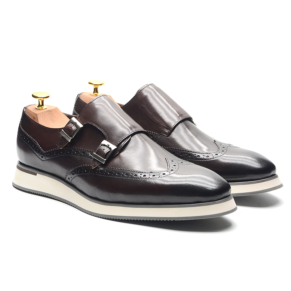 Oxford Brogue Leather - European Luxury Mens Sneakers Genuine Leather
