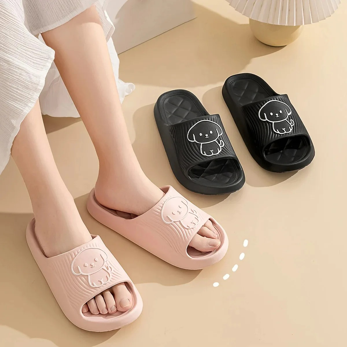 Cute Carton Slippers Bathroom  - đánh giá và giá Men'S Shoes For Summer
