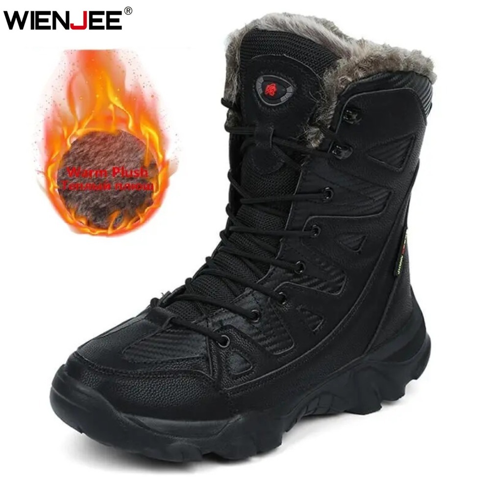 Winter Waterproof Men Boots Pl - đánh giá và giá Men Shoes Everyday