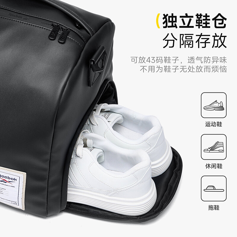 REEBOK Large Capacity Black Le - đánh giá và giá Men Shoes Reebok