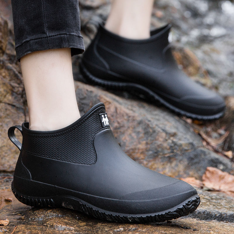 Soft Men's Rain Boots Young No - đánh giá và giá Men Shoes Offer