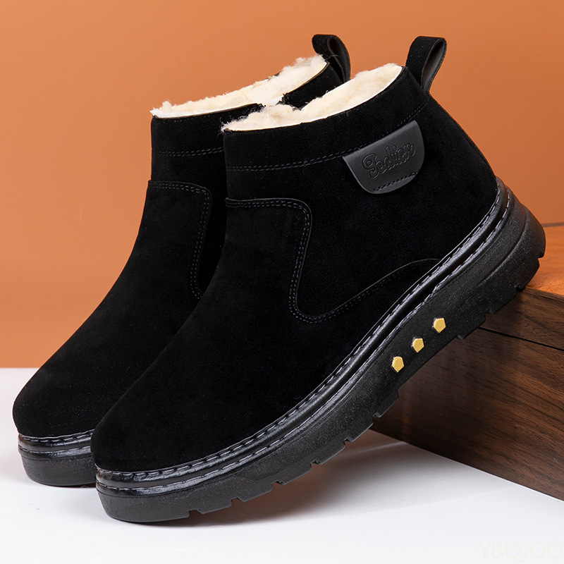 Winter new high top thick snow - đánh giá và giá Men'S Shoes Increase Height