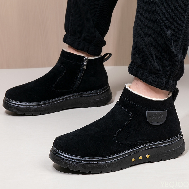 Winter new high top thick snow - đánh giá và giá Men'S Shoes Increase Height
