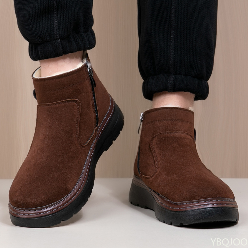 Winter new high top thick snow - đánh giá và giá Men'S Shoes Increase Height