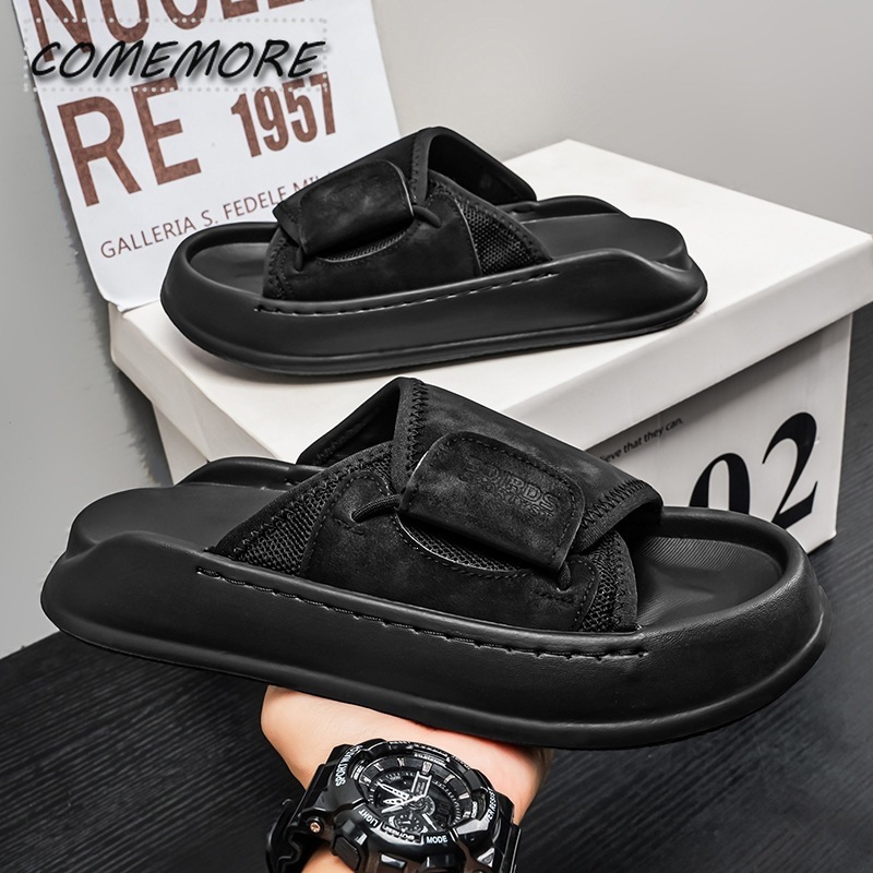 Comemore Men's Thick-Soled Ind - đánh giá và giá Men'S Shoes With Velcro