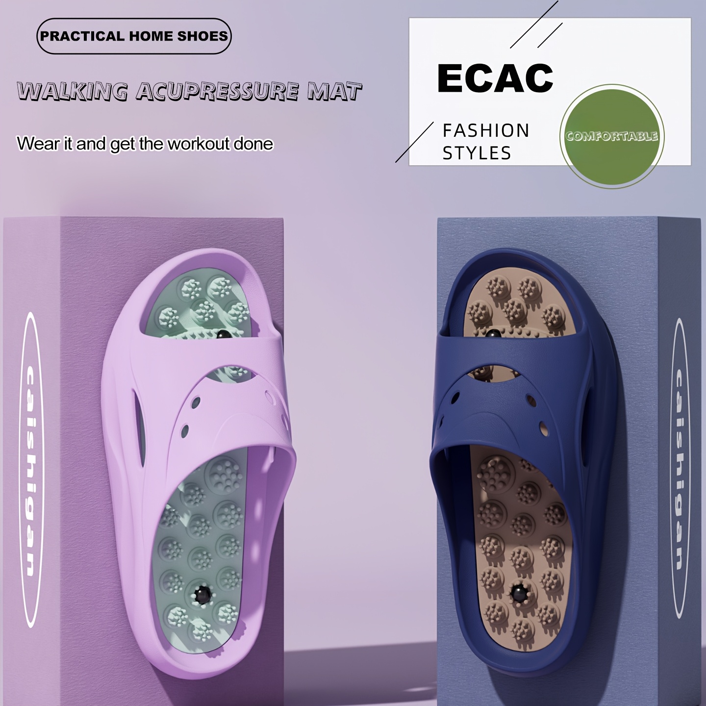 Women Men EVA Massage Slippers - đánh giá và giá Men'S Shoes For Summer