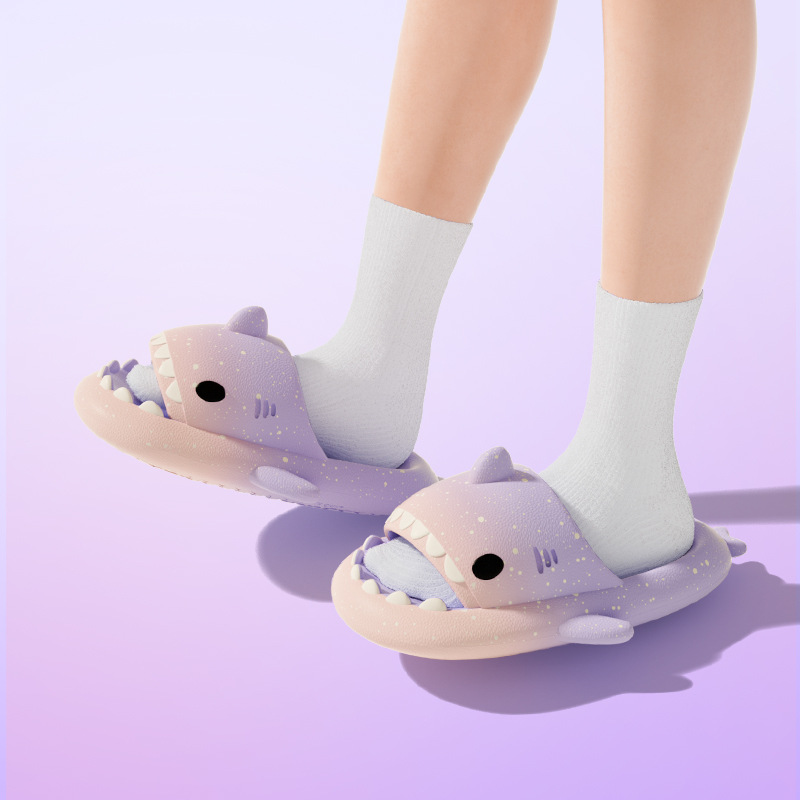 Cute Cartoon Shark Slippers Fo - đánh giá và giá Men'S Shoes For Summer