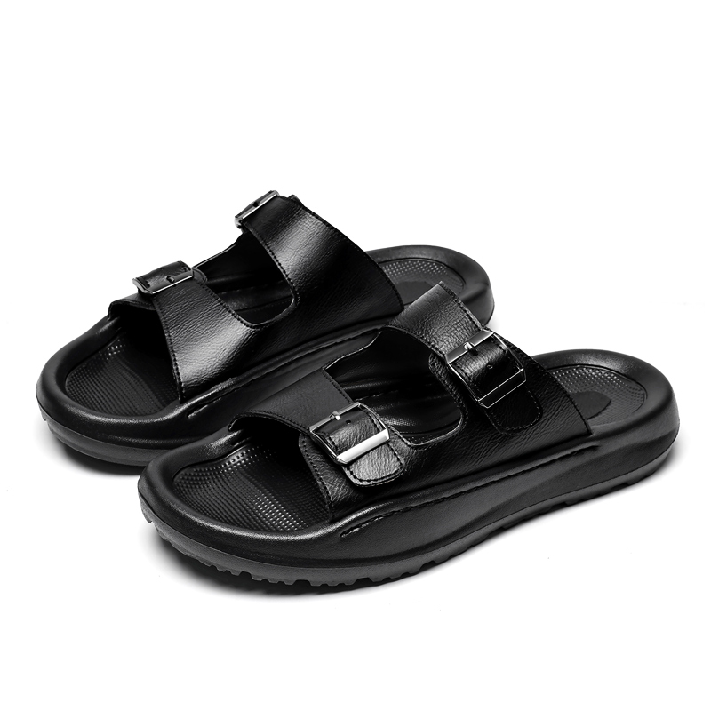 Mens Slip On Sandals Leather S - đánh giá và giá Men'S Shoes With Velcro
