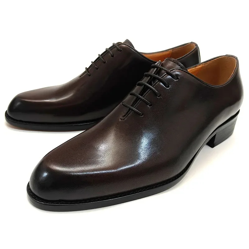 Successful Men's Leather Shoes - đánh giá và giá Oxford Brogue Leather
