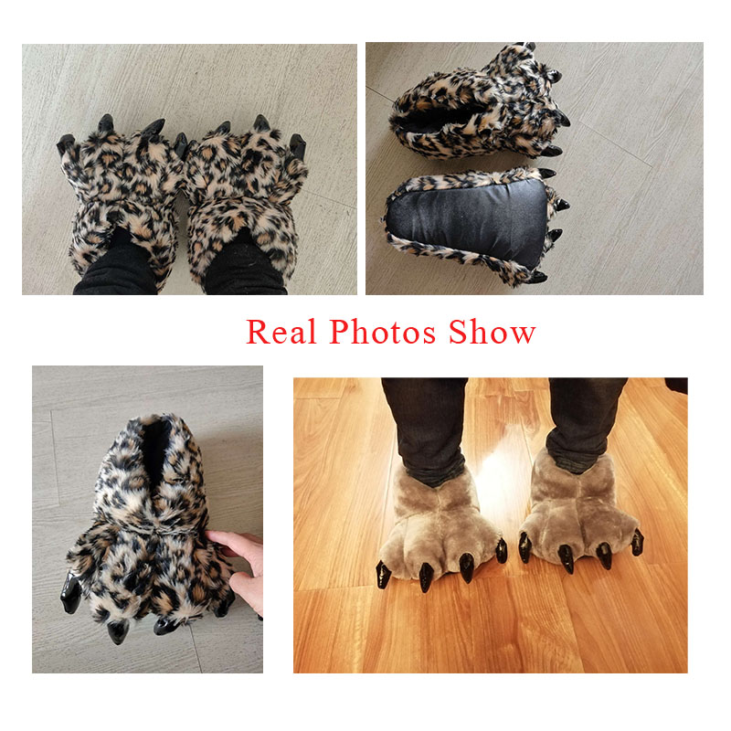 Size 35-43 Đen Động Vật Paw Ch - đánh giá và giá Men'S Shoes To Women'S Size