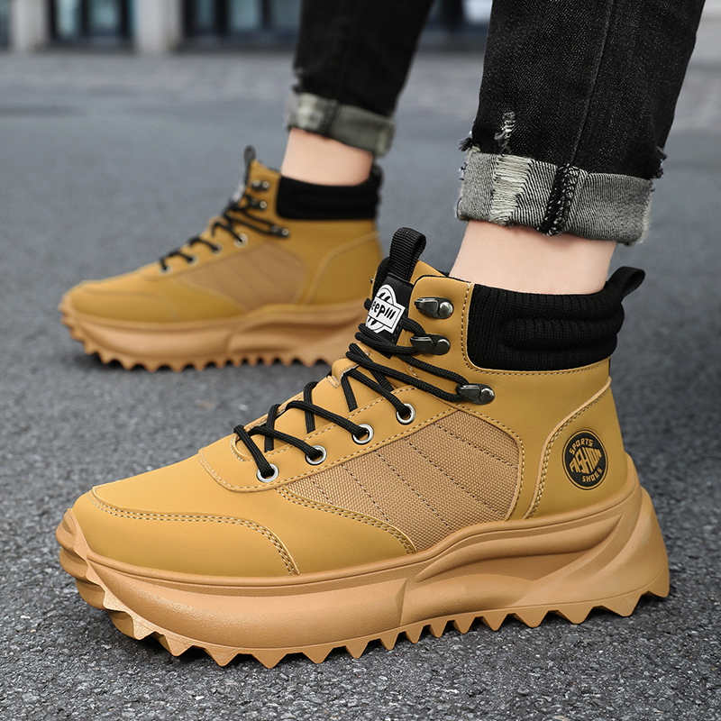 Winter Thick Heeled Loafers Sh - đánh giá và giá Men Shoes Offer