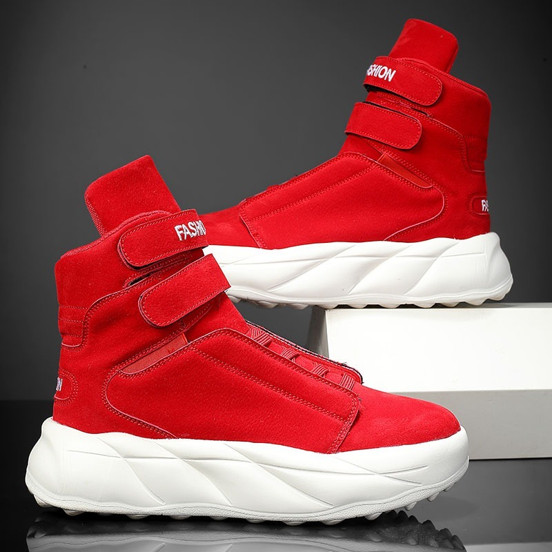 2026 Purple High Top Sneakers  - đánh giá và giá Men'S Shoes With Velcro