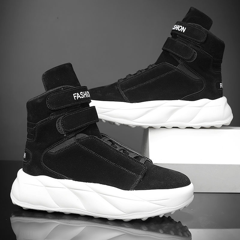 2026 Purple High Top Sneakers  - đánh giá và giá Men'S Shoes With Velcro