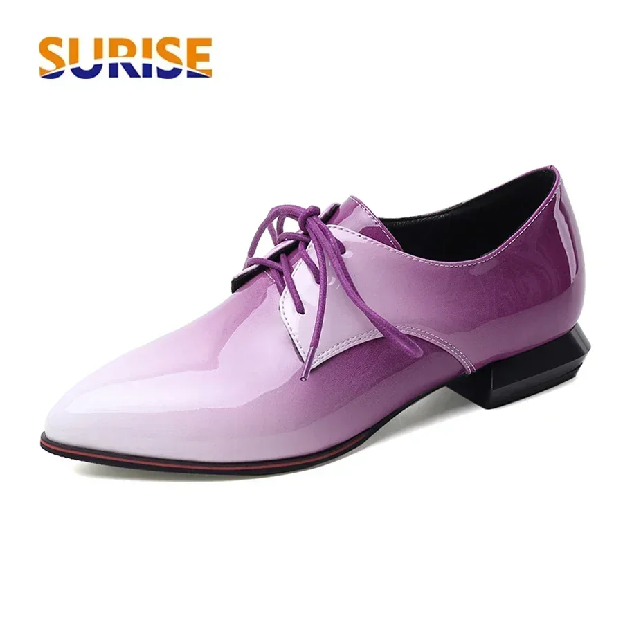 British Women Oxfords Gradient - đánh giá và giá Oxford Brogue Leather