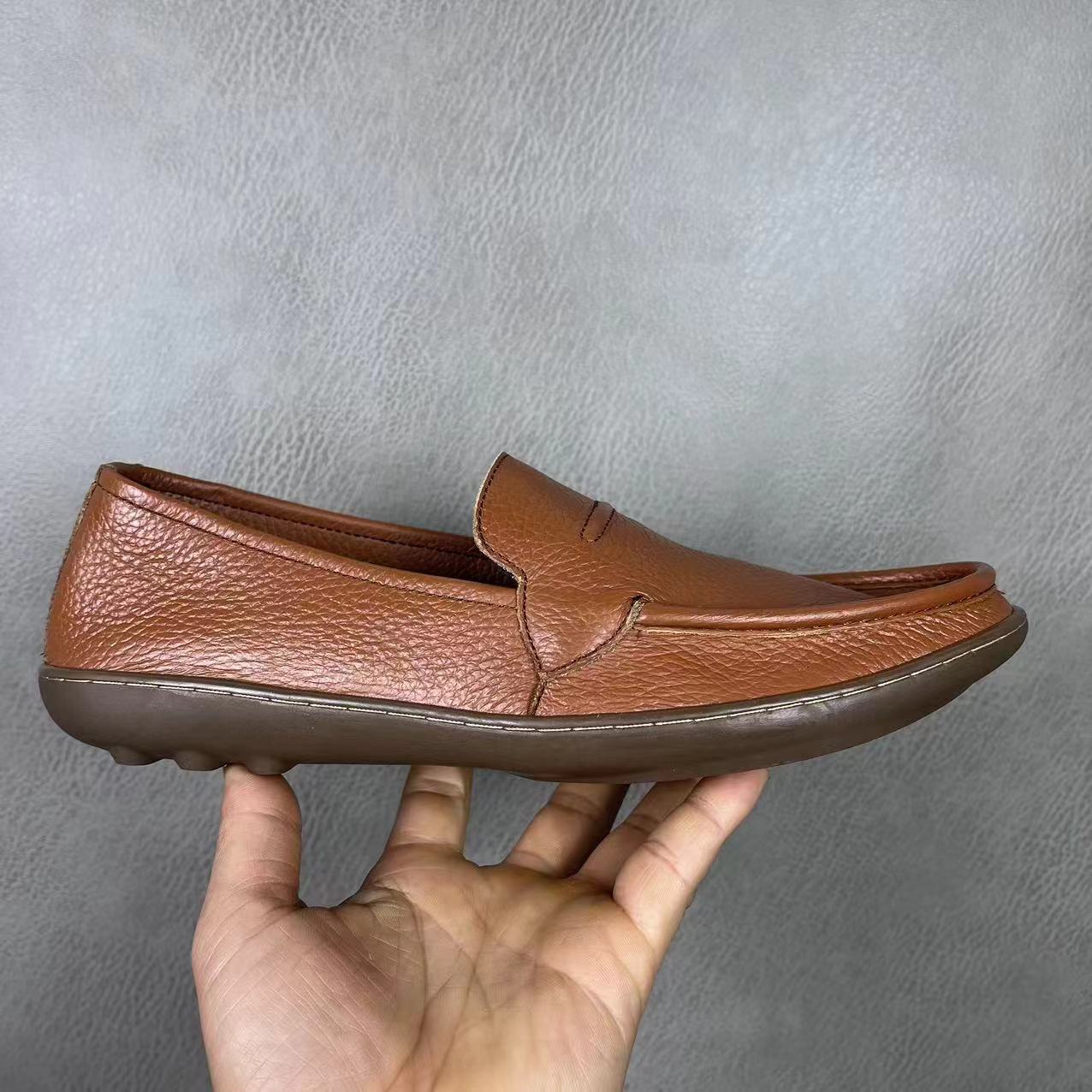 Low-Top Round Toe Men's Leathe - đánh giá và giá Men Shoes Offer