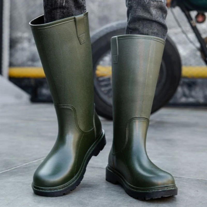 Rain Boots for Men Gum Fishing - đánh giá và giá Men Shoes Offer