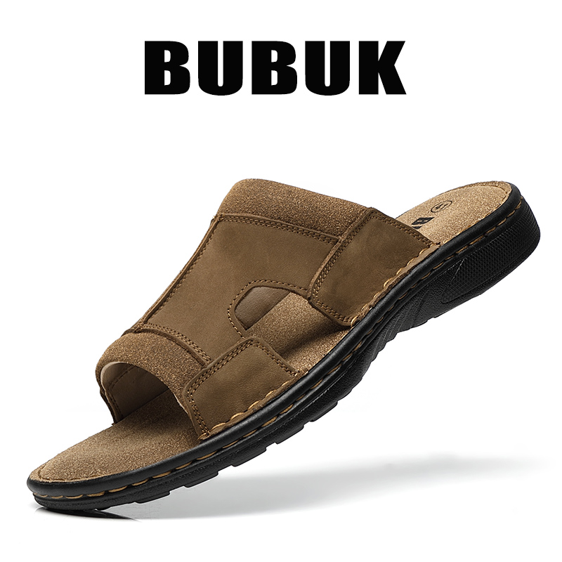 Bubuk Men's Outdoor Slip-On Le - đánh giá và giá Men'S Shoes With Velcro