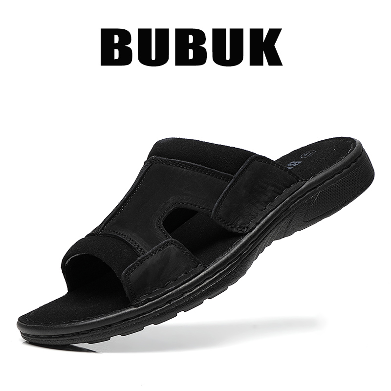 Bubuk Men's Outdoor Slip-On Le - đánh giá và giá Men'S Shoes With Velcro