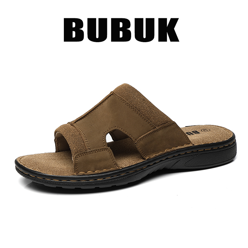 Bubuk Men's Outdoor Slip-On Le - đánh giá và giá Men'S Shoes With Velcro