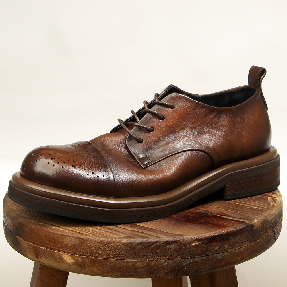 Top Quality Genuine Leather Me - đánh giá và giá Oxford Brogue Leather