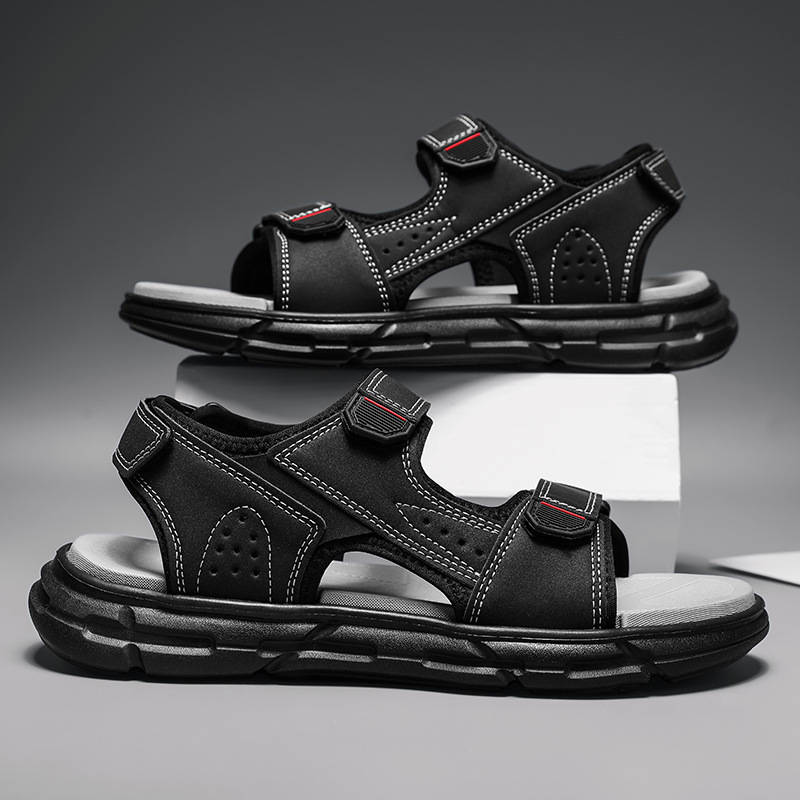 Men's summer outdoor sandals,  - đánh giá và giá Men'S Shoes With Velcro