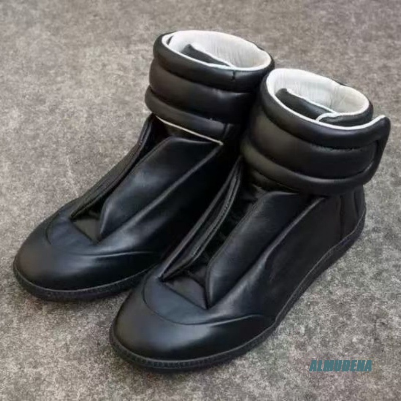 Black Solid Color Men's Casual - đánh giá và giá Men'S Shoes With Velcro
