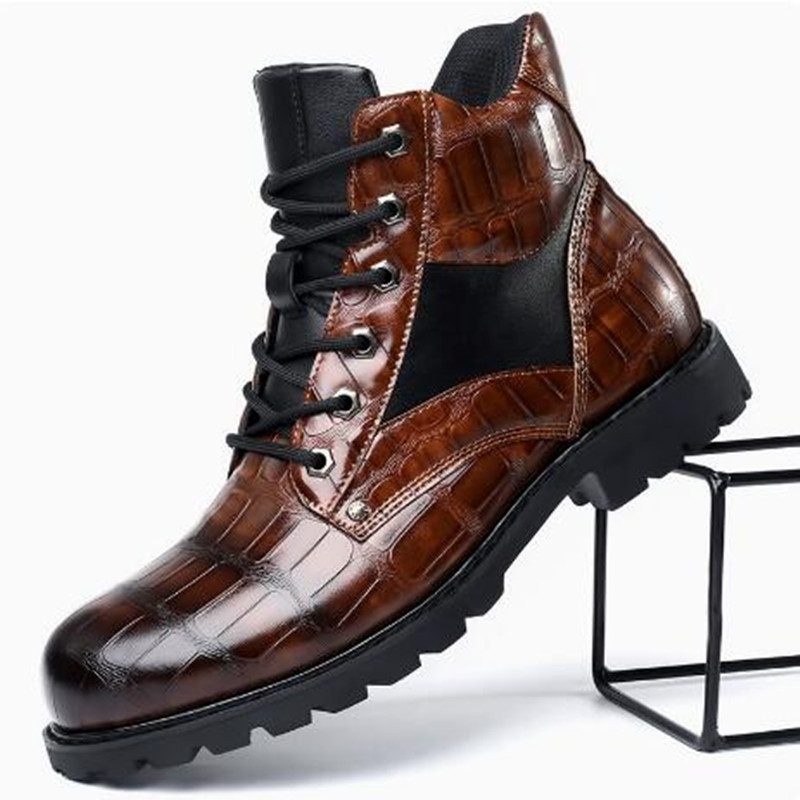 Brand Men Boots Grid Pattern S - đánh giá và giá Men Shoes Brands