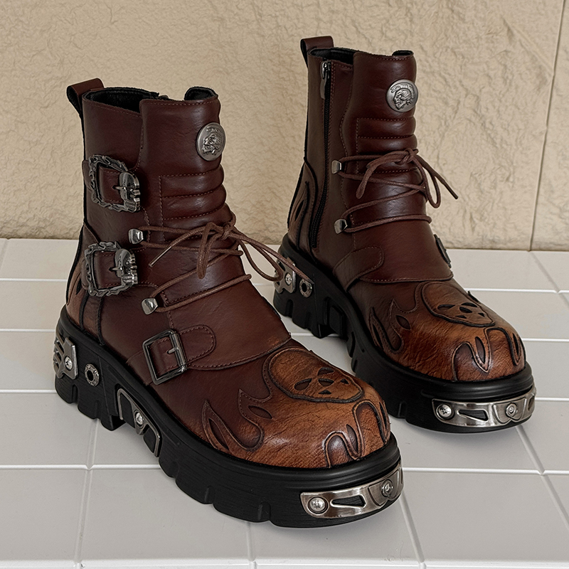 Men Height Increasing Punk Sty - đánh giá và giá Men'S Shoes Increase Height