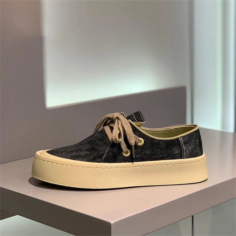 Chunky Round Toe Sneakers Kore - đánh giá và giá Men Shoes Offer