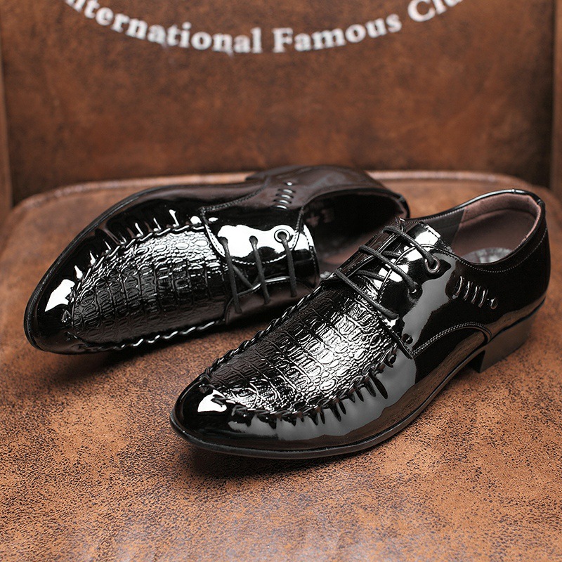 Bộ Đồ Nam Giày Da Cột Dây DỰ T - đánh giá và giá Oxford Brogue Leather