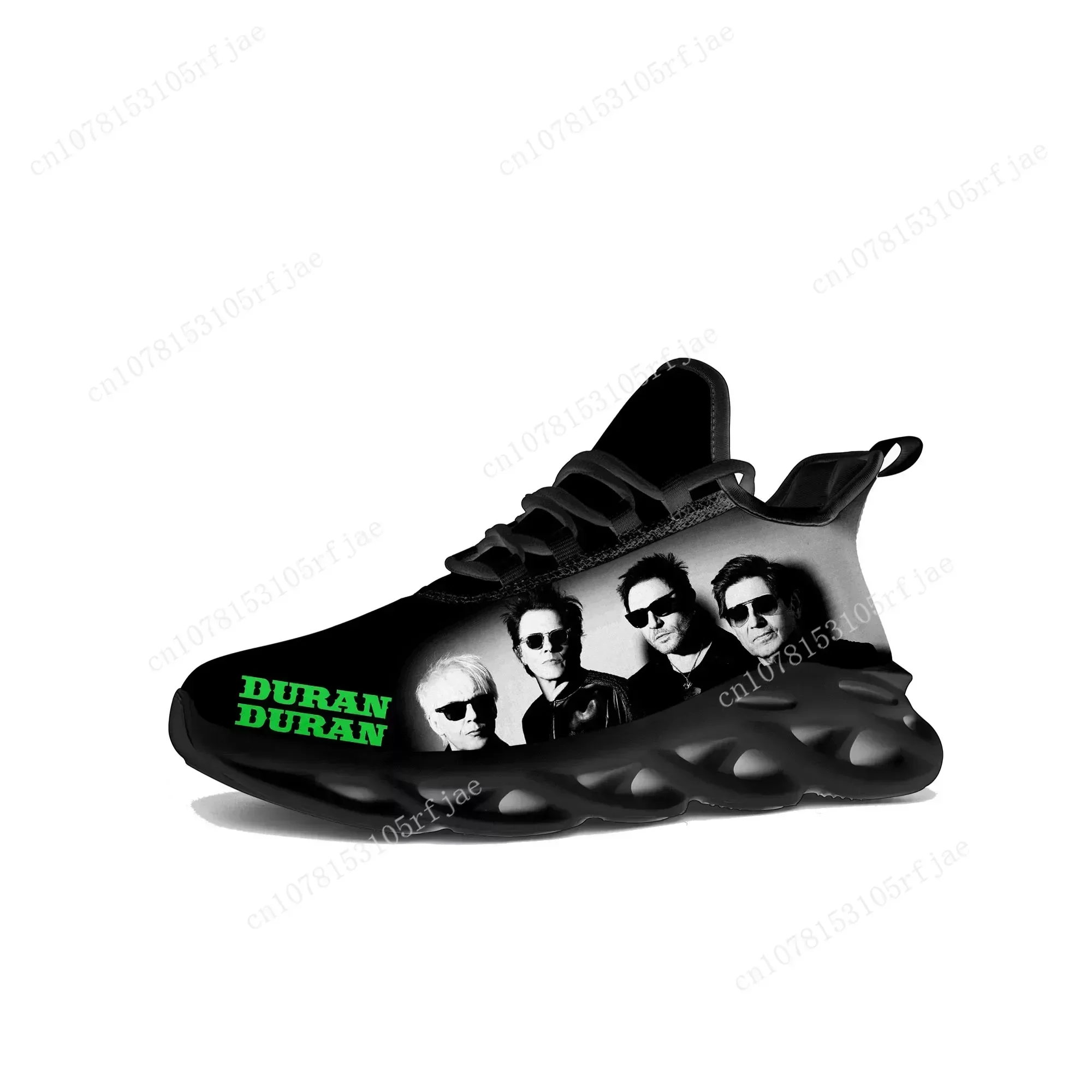Duran Duran Flats Sneakers Men - đánh giá và giá Men Shoes Black